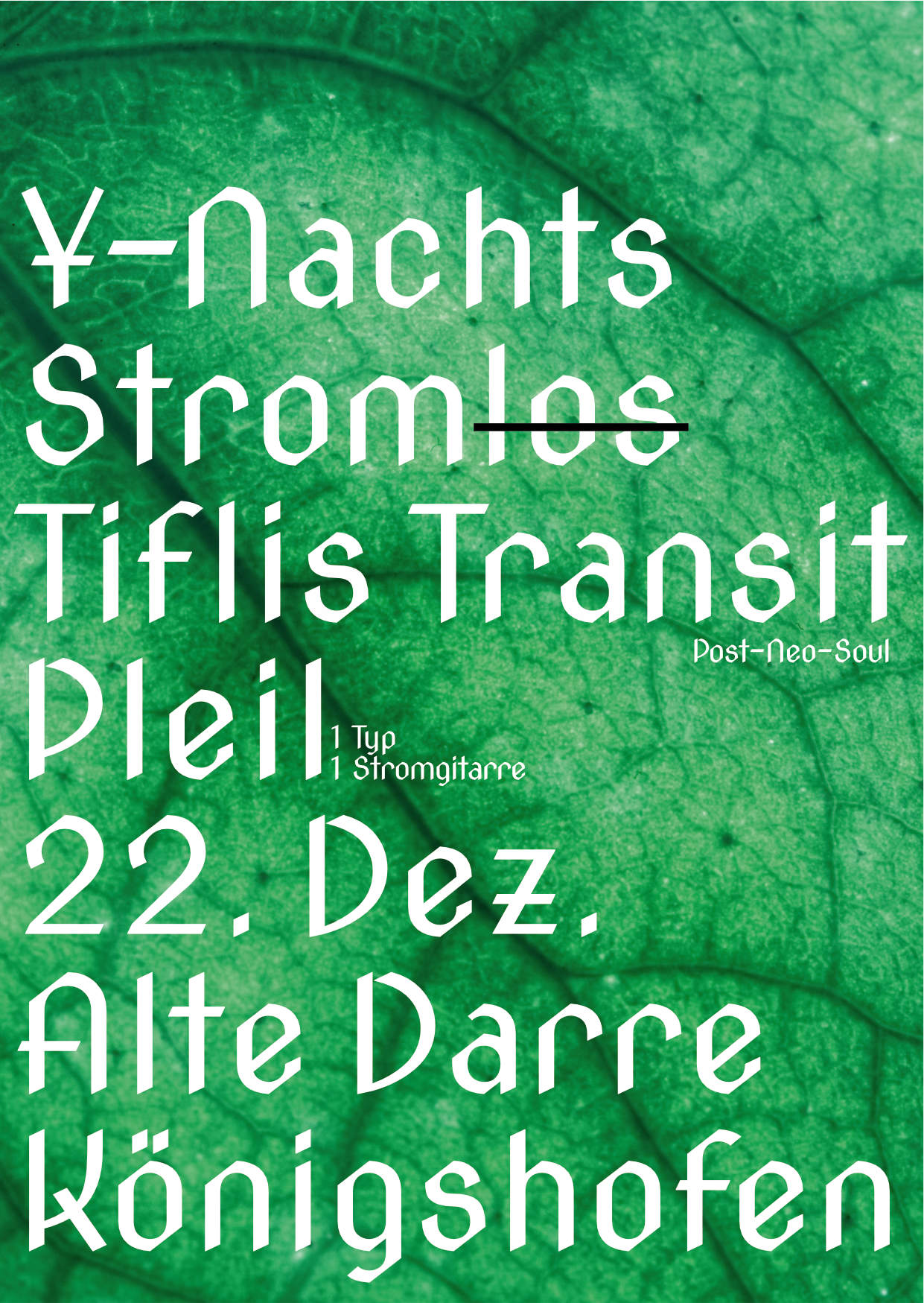 Stromlos am 22. Dezember 2018