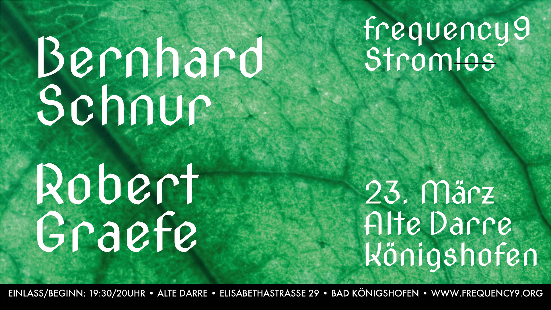 Stromlos am 23. März 2019