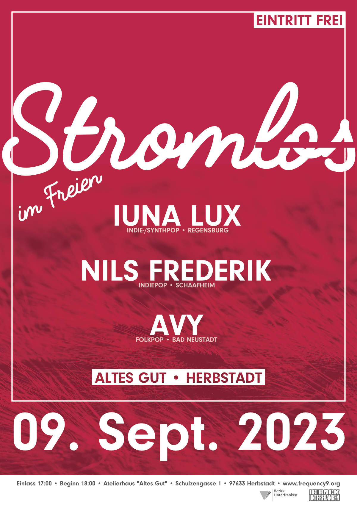 Stromlos im Freien am 09. September 2023